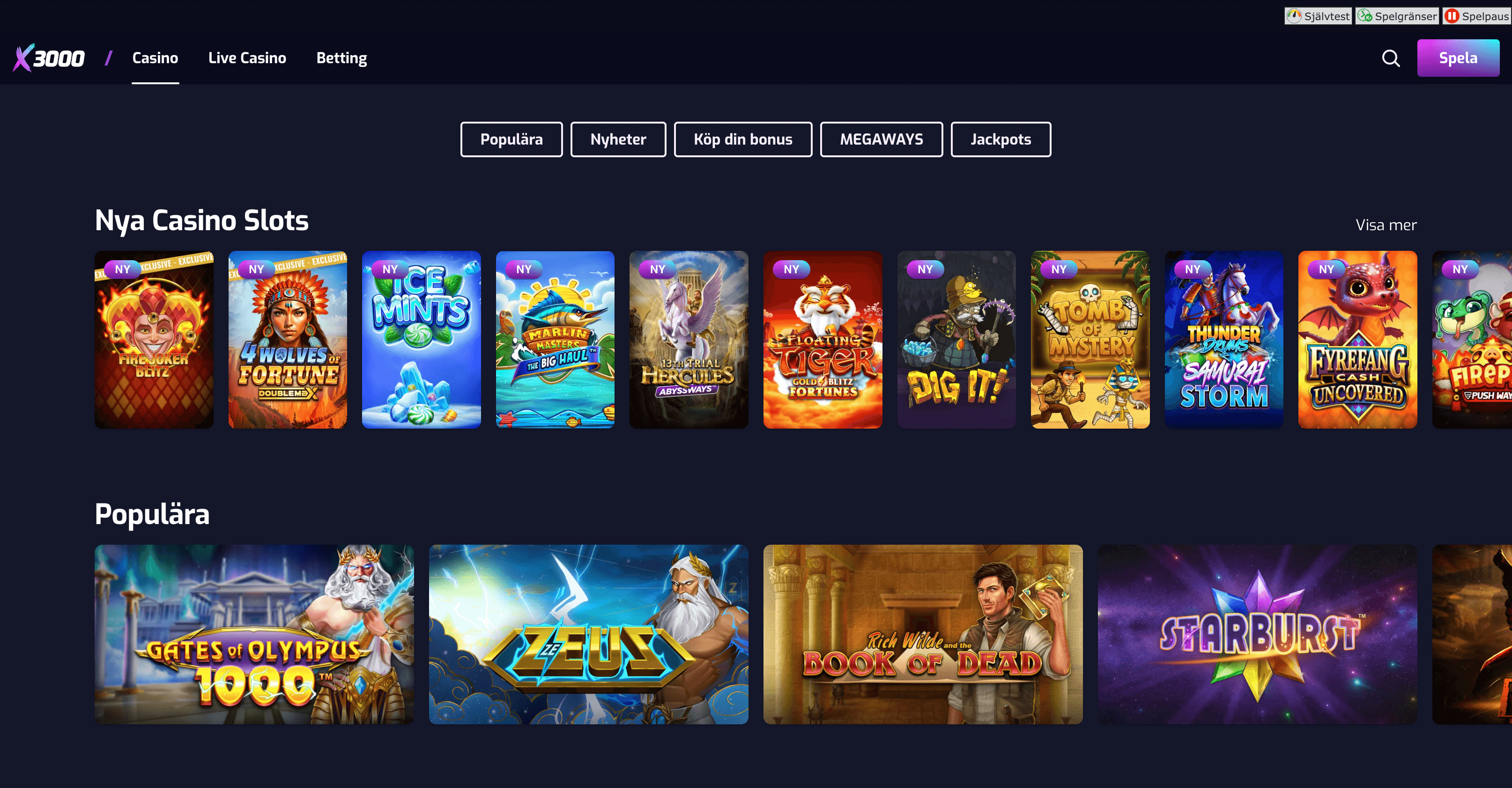 Casino Screenshot