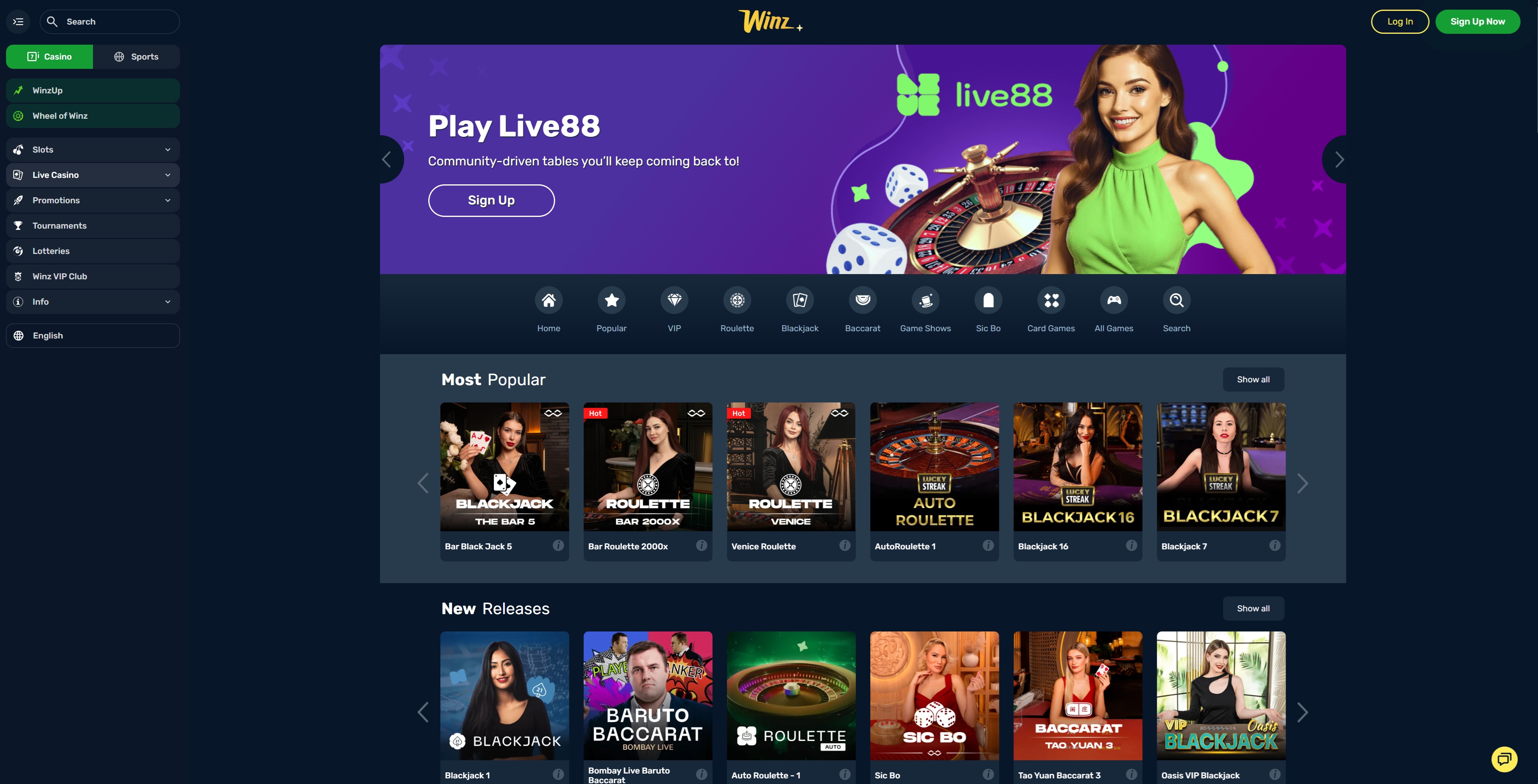 Casino Screenshot